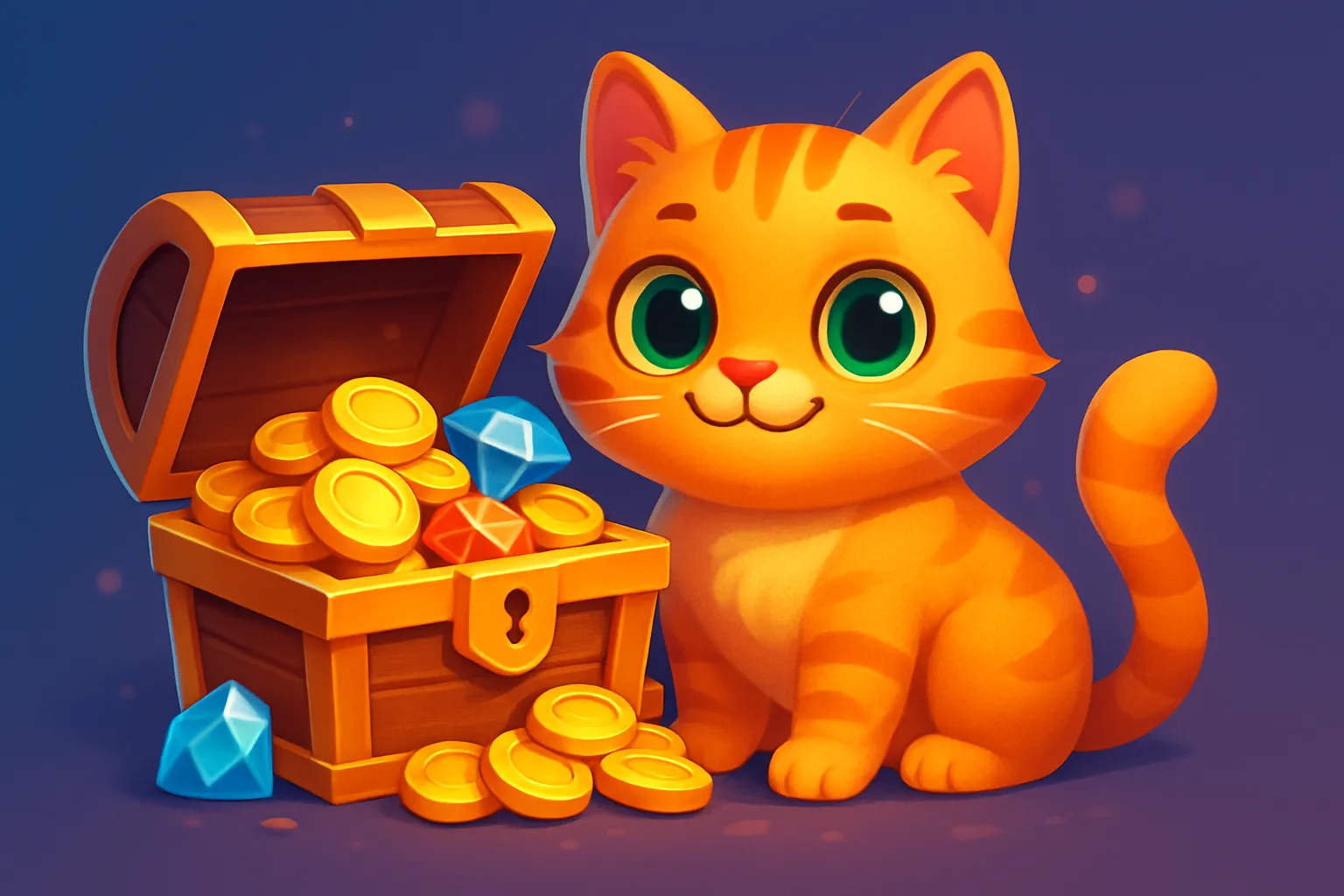 Casino Gaming Character Large